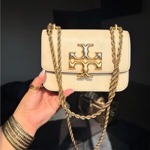 Tory Burch Cream Crossbody Bag